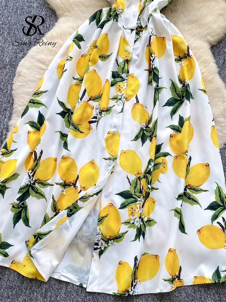SINGREINY Vestidos Midi de Verano