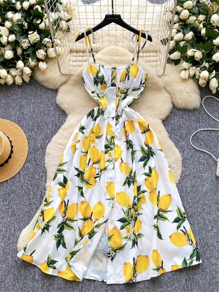 SINGREINY Vestidos Midi de Verano