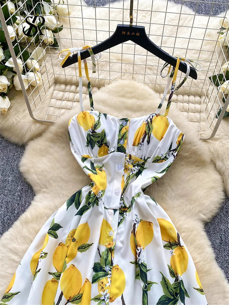 SINGREINY Vestidos Midi de Verano