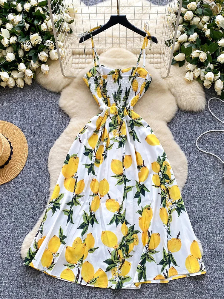 SINGREINY Vestidos Midi de Verano
