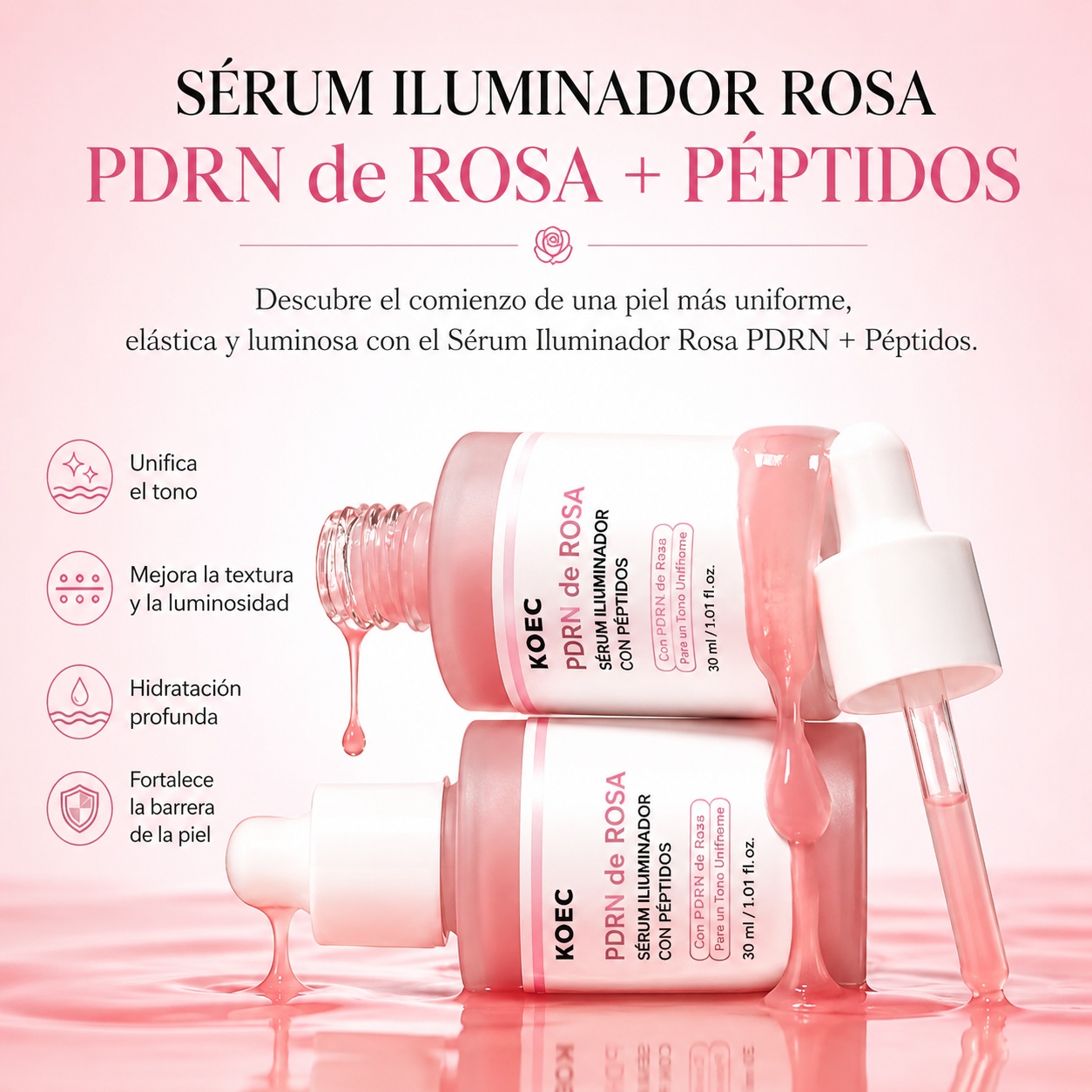 GLOW SERUM 30 ML PARA PIELES SENCIBLES Y CORRECION DE MANCHAS